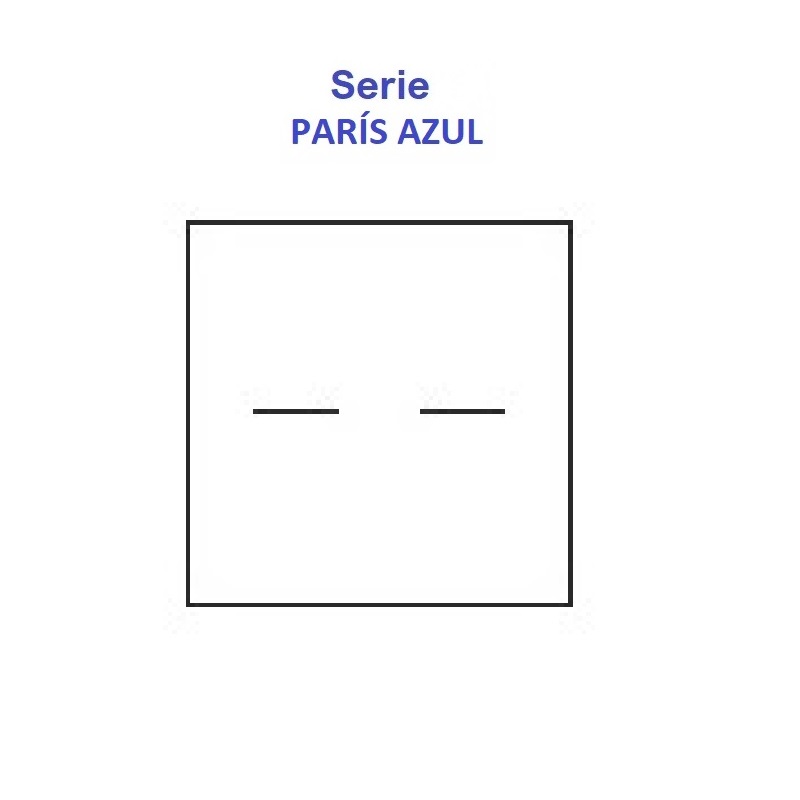 Estuche París Gemelos 64x69x28 mm.